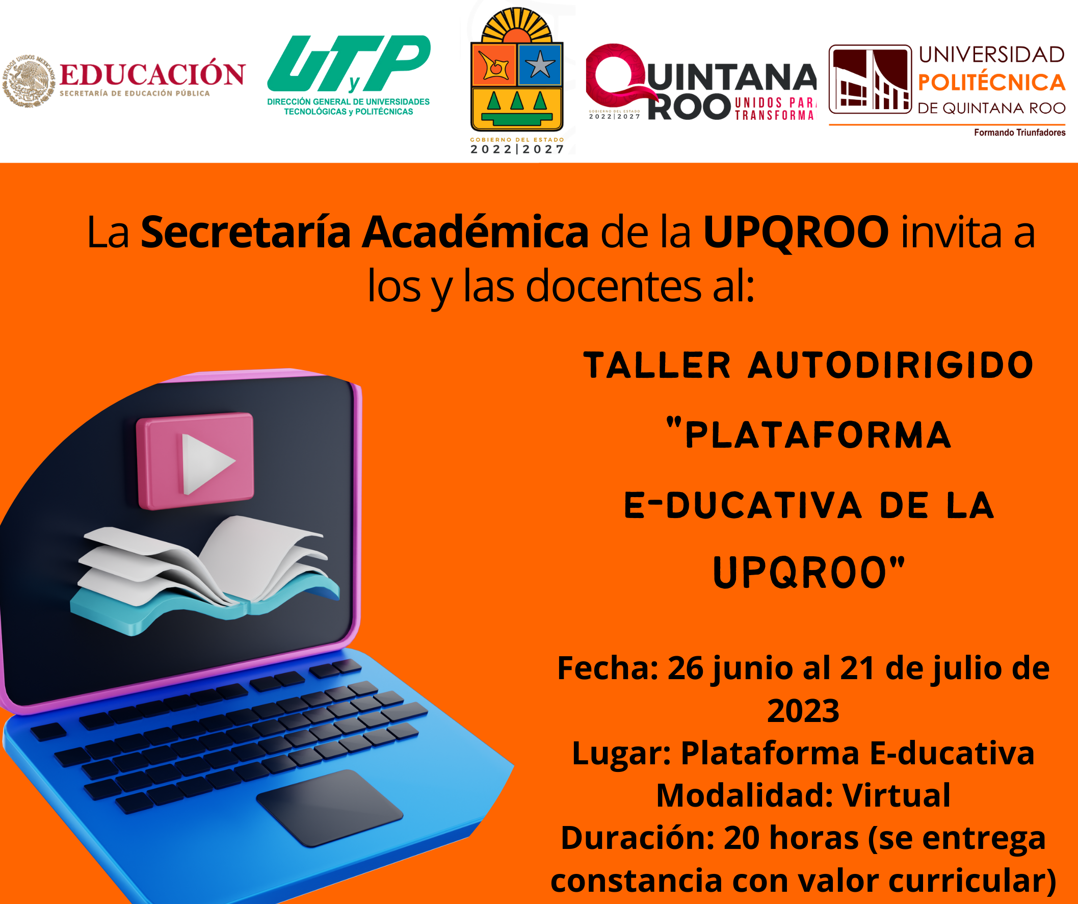 Invitación al curso plataforma nivel básico